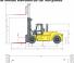 Hyster H25XM 12 Dimensions et taille