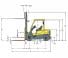 Hyster H3.0FT Dimensions et taille
