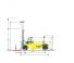Hyster H36.00XMS 12 Dimensions et taille