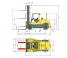 Hyster H8.0FT 6 Dimensions et taille