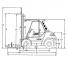 Linde H 80/900 D Dimensions et taille
