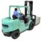 Chariots élevateurs frontaux diesel Mitsubishi FD 50 N