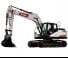 Excavatrice sur chenilles Bobcat E165