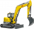 Excavatrice sur chenilles Wacker Neuson EZ80
