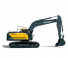 Excavatrice sur chenilles Hyundai HX210AL