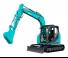 Excavatrice sur chenilles Kobelco SK 75 SR 3