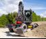 Excavatrice sur pneus Mecalac 11MWR