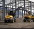 Excavatrice sur pneus Mecalac 12MTX