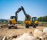 Excavatrice sur pneus Mecalac 15MWR