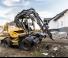 Excavatrice sur pneus Mecalac 9MWR