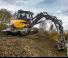 Excavatrice sur pneus Mecalac 9MWR