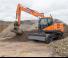 Excavatrice sur pneus Doosan DX165WR-7