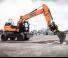 Excavatrice sur pneus Develon DX170W-7 