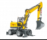 Excavatrice sur pneus Wacker Neuson EW 100