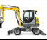 Excavatrice sur pneus Wacker Neuson EW 65