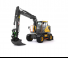 Excavatrice sur pneus Volvo EWR150