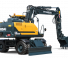 Excavatrice sur pneus Hyundai HW140A
