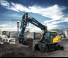 Excavatrice sur pneus Hyundai HW160A