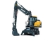 Excavatrice sur pneus Hyundai HW210A