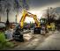 Excavatrice sur pneus JCB Hydradig 110W