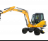 Excavatrice sur pneus XCMG XE60WD