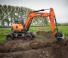 Excavatrice sur pneus Doosan DX57W
