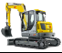Excavatrice sur chenilles Wacker Neuson EZ80