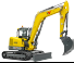 Excavatrice sur chenilles Wacker Neuson EZ80