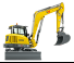 Excavatrice sur chenilles Wacker Neuson EZ80