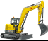 Excavatrice sur chenilles Wacker Neuson EZ80