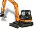 Excavatrice sur chenilles Hanix N085UJ