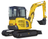 Mini Pelles Komatsu PC45MR-3