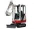Mini Pelles Takeuchi TB 215 R