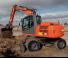 Excavatrice sur pneus Atlas 150 W