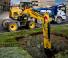 Excavatrice sur pneus Yanmar B 75 2PB
