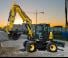 Excavatrice sur pneus Yanmar B 95 2PB