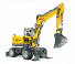 Excavatrice sur pneus Wacker Neuson EW 100