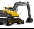 Excavatrice sur pneus Volvo EW210D
