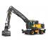 Excavatrice sur pneus Volvo EW240E MH