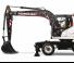 Excavatrice sur pneus Hidromek HMK 140 W