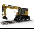 Excavatrice sur pneus Caterpillar M323F