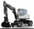 Excavatrice sur pneus Schaeff TW 75
