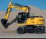 Excavatrice sur pneus New Holland WE150B pro