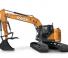 Excavatrice sur chenilles Case CX145D SR