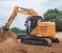 Excavatrice sur chenilles Case CX145D SR