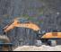 Excavatrice sur chenilles Case CX500D ME