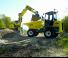 Excavatrice sur pneus Wacker Neuson EW 100