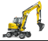 Excavatrice sur pneus Wacker Neuson EW 65