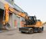 Excavatrice sur pneus Case WX168