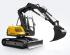 Excavatrice sur chenilles Mecalac 714 MC e